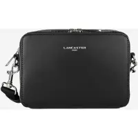 LANCASTER PARIS Håndtaske 'Lancaster Sacoche Double Zip S Paris Homme Noir' sort