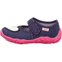 Superfit Hjemmesko 'Bonny' navy / pink / sort