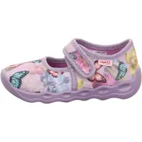Superfit Hjemmesko - Bubble - Lilla m. Sommerfugle - - 35 - Hjemmesko