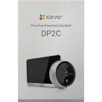 Ezviz DP2C - Video intercom system - trådløs (802.11b, 802.11g, 802.11n) - 4.3 LCD-monitor - 1 kamera(er) - CMOS - sølv