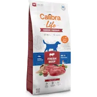 Calibra Dog Life Senior Medium Breed - Oksekød - 12 kg
