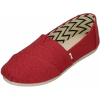 Toms Slipper 'ALPARGATA' rubinrød