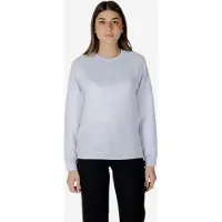 Armani Exchange A|X Armani Exchangetil kvinder. XW000826AF13397U0002 Sweatshirt med rund hals og hvidt logo (XS), Casual, Sport, Multisport, Viscose