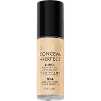 Milani Cosmetic Conceal + Perfect 2-In-1 Fondation + Concealer Flydende foundation 30 ml Nr. 01A - Creamy Nude