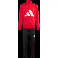 Adidas Træningsdragt 'Essentials' rød / sort / hvid