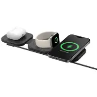 Belkin BOOST CHARGE PRO QI2 3IN1 | MAGN REISELADEGERT 15W SCHWARZ