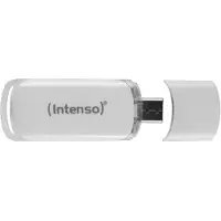 Intenso Flash - USB flashdrive - 128 GB - USB-C 3.1 Gen 1 - hvid