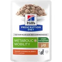 Hill's Pet Nutrition j/d Metabolic + Mobility med kylling - 12 x 85 g