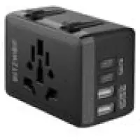 BlitzWolf BW-TA1 4-in-1 Travel Adapter 2xUSB + C + PD 20W