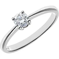 Diamant L'Eternel Ring sølv