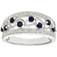 Diamant L'Eternel Ring sølv