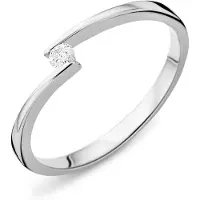 Diamant L'Eternel Ring sølv