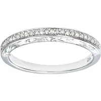 Diamant L'Eternel Ring 'Eternity-Ring aus 375 Weißgold mit Diamant' sølv