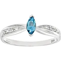 Diamant L'Eternel Ring sølv
