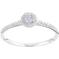 Diamant L'Eternel Ring sølv