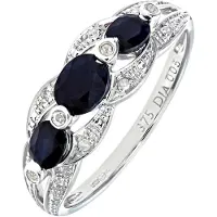 Diamant L'Eternel Ring sølv
