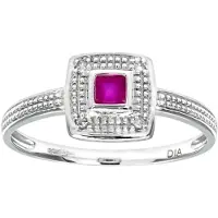 Diamant L'Eternel Ring sølv