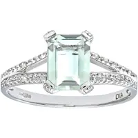 Diamant L'Eternel Ring sølv