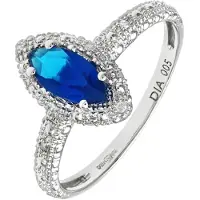 Diamant L'Eternel Ring sølv