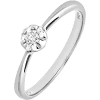 Diamant L'Eternel Ring sølv
