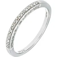 Diamant L'Eternel Ring sølv