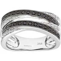 Diamant L'Eternel Ring sølv