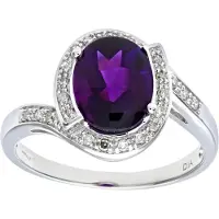 Diamant L'Eternel Ring sølv