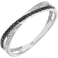 Diamant L'Eternel Ring sølv