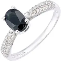 Diamant L'Eternel Ring sølv