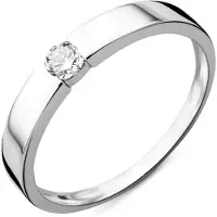 Diamant L'Eternel Ring sølv