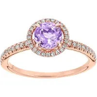 Diamant L'Eternel Ring rosa guld
