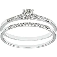 Diamant L'Eternel Ring sølv