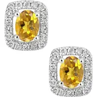 Diamant L'Eternel Øreringe sølv