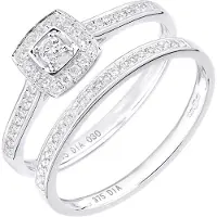 Diamant L'Eternel Ring sølv