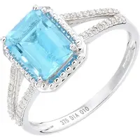 Diamant L'Eternel Ring sølv