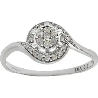Diamant L'Eternel Ring sølv