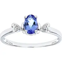 Diamant L'Eternel Ring 'Herz' sølv
