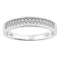 Diamant L'Eternel Ring sølv