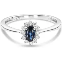 Diamant L'Eternel Ring sølv
