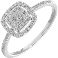 Diamant L'Eternel Ring sølv