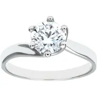 Diamant L'Eternel Ring sølv