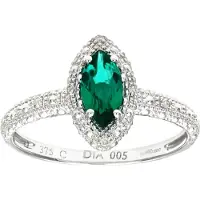 Diamant L'Eternel Ring sølv