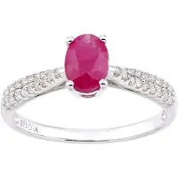 Diamant L'Eternel Ring sølv
