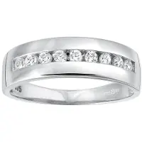 Diamant L'Eternel Ring sølv
