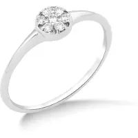 Diamant L'Eternel Ring sølv