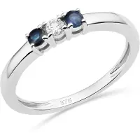 Diamant L'Eternel Ring sølv