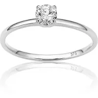 Diamant L'Eternel Ring sølv
