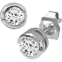 Diamant L'Eternel Øreringe sølv