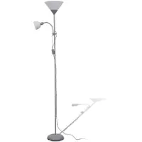 vidaXL gulvlampe grå