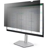 StarTech.com 22-inch 16:9 Computer Monitor Privacy Filter Anti-Glare Privacy Screen with 51% Blue Light Reduction Black-out Monitor Screen Protector